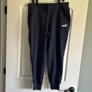 NWT mens Puma Navy Jogger Pants